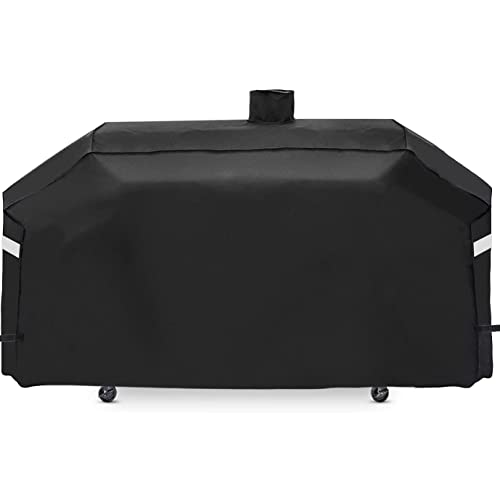 200,7 cm Grillabdeckung für Smoke Hollow 4 in 1 Holzkohle-Kombi-Grill PS9900, Pit Boss Memphis Ultimate Grill, Anti-Fade Wasserdichte Smoker Abdeckung für Pit Boss von FORYEYC