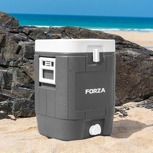 FORZA Iceguard Getränke- und Wasserkühlungsspender – 19 l isolierter Wasserkühler – tragbarer Getränkespender mit 72 Stunden Eisspeicherung – ideal für Sportteams, Veranstaltungen & den Außenbereich FORZA Iceguard Getränke- und Wasserkühlungsspender – 19 l isolierter Wasserkühler – tragbarer Getränkespender mit 72 Stunden Eisspeicherung – ideal für Sportteams, Veranstaltungen & den Außenbereich von FORZA