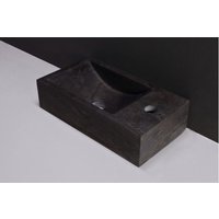 Waschbecken Natursteinbecken venetia 40 cm aus Bluestone Waschtisch-11078145 - Forzalaqua von FORZALAQUA