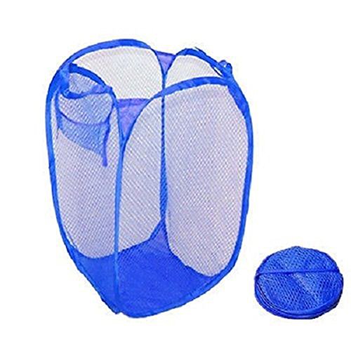 FOReverweihuajz Tragbarer Wäschesack Pop Up Mesh Waschen Faltbare Schmutzige Kleidung Korbtasche Bin Korb Spielzeug Kleinigkeiten Aufbewahrungsbox Navy blau FOReverweihuajz Tragbarer Wäschesack Pop Up Mesh Waschen Faltbare Schmutzige Kleidung Korbtasche Bin Korb Spielzeug Kleinigkeiten Aufbewahrungsbox Navy blau von FOReverweihuajz