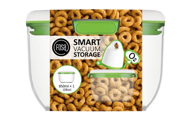 FOSA HOME Vakuumbehälter Madrid Behälter rund 850ml von FOSA HOME