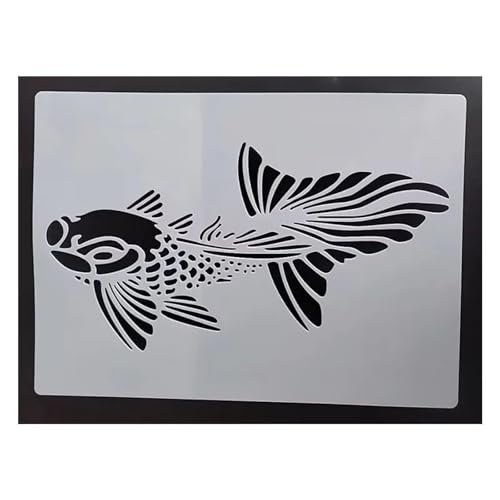 Wiederverwendbare Schablonen, Giraffen-Schablone zum Malen auf Holz, Möbel, Boden, Dekoration, Bastelzubehör, Stil 2, 21 x 29 cm Wiederverwendbare Schablonen, Giraffen-Schablone zum Malen auf Holz, Möbel, Boden, Dekoration, Bastelzubehör, Stil 2, 21 x 29 cm von FOSANGNANTU