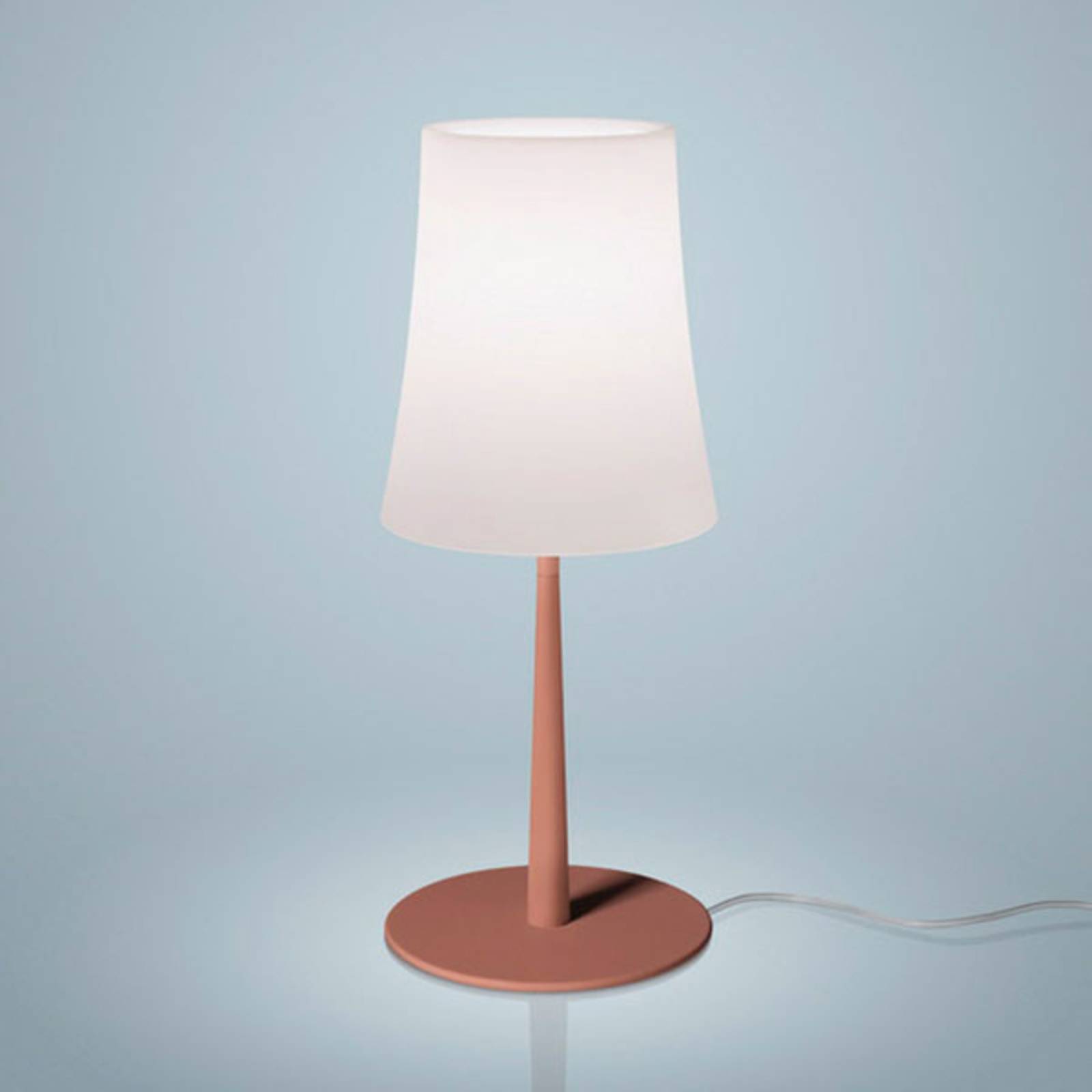 Foscarini Birdie Easy Tischleuchte ziegelrot von Foscarini