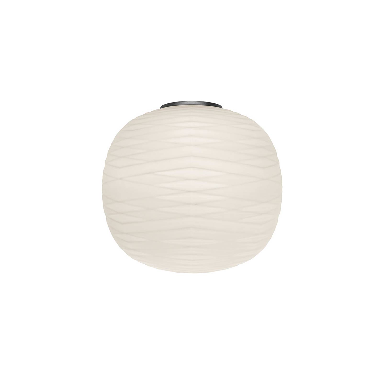 Foscarini Gem semi Wandleuchte aus Glas, grafit von Foscarini