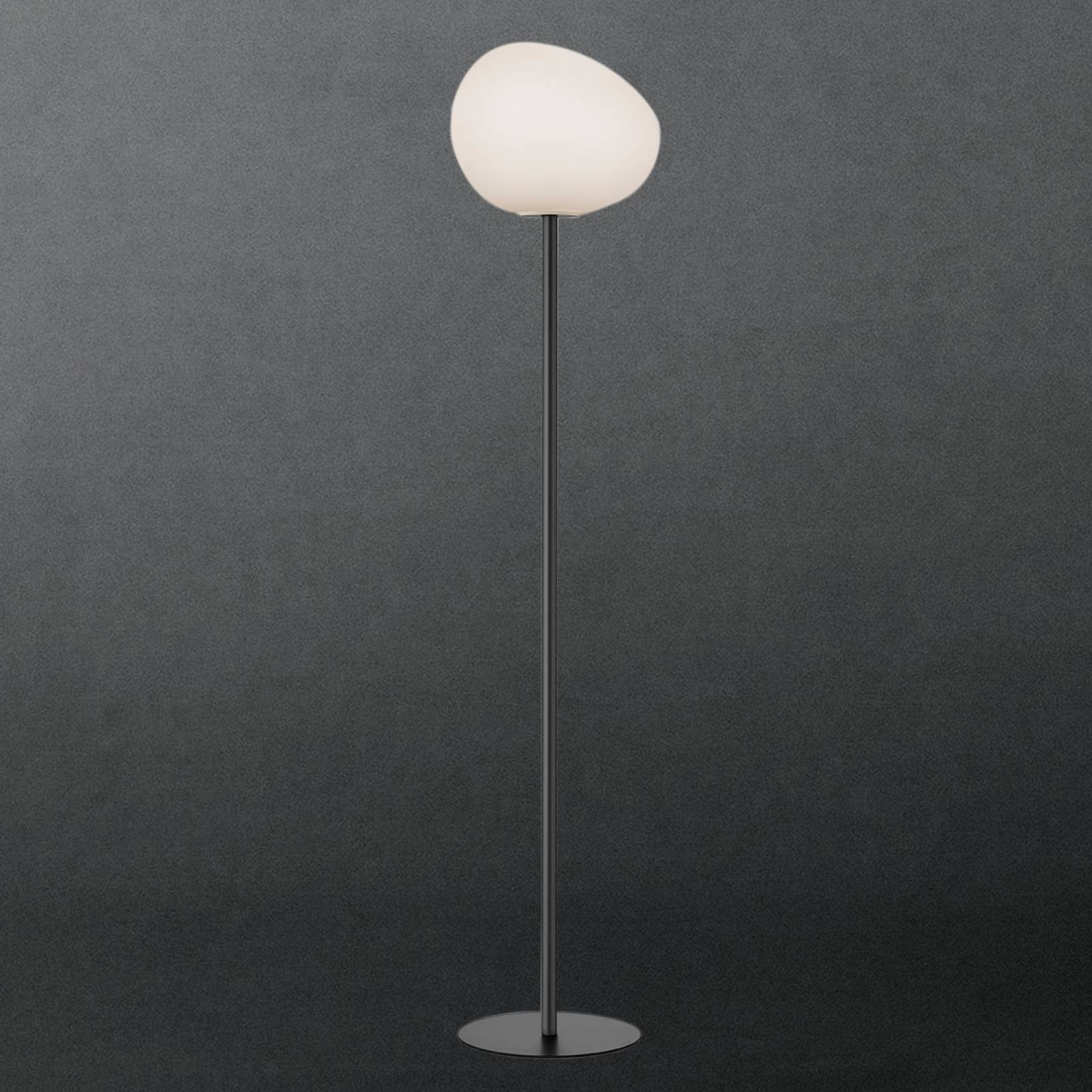 Foscarini Gregg media Stehleuchte, 151 cm, grafit von Foscarini