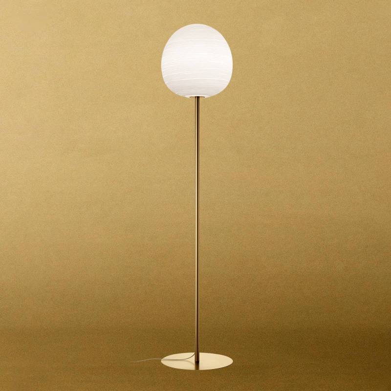 Foscarini Rituals XL Stehleuchte, dimmbar, gold von Foscarini