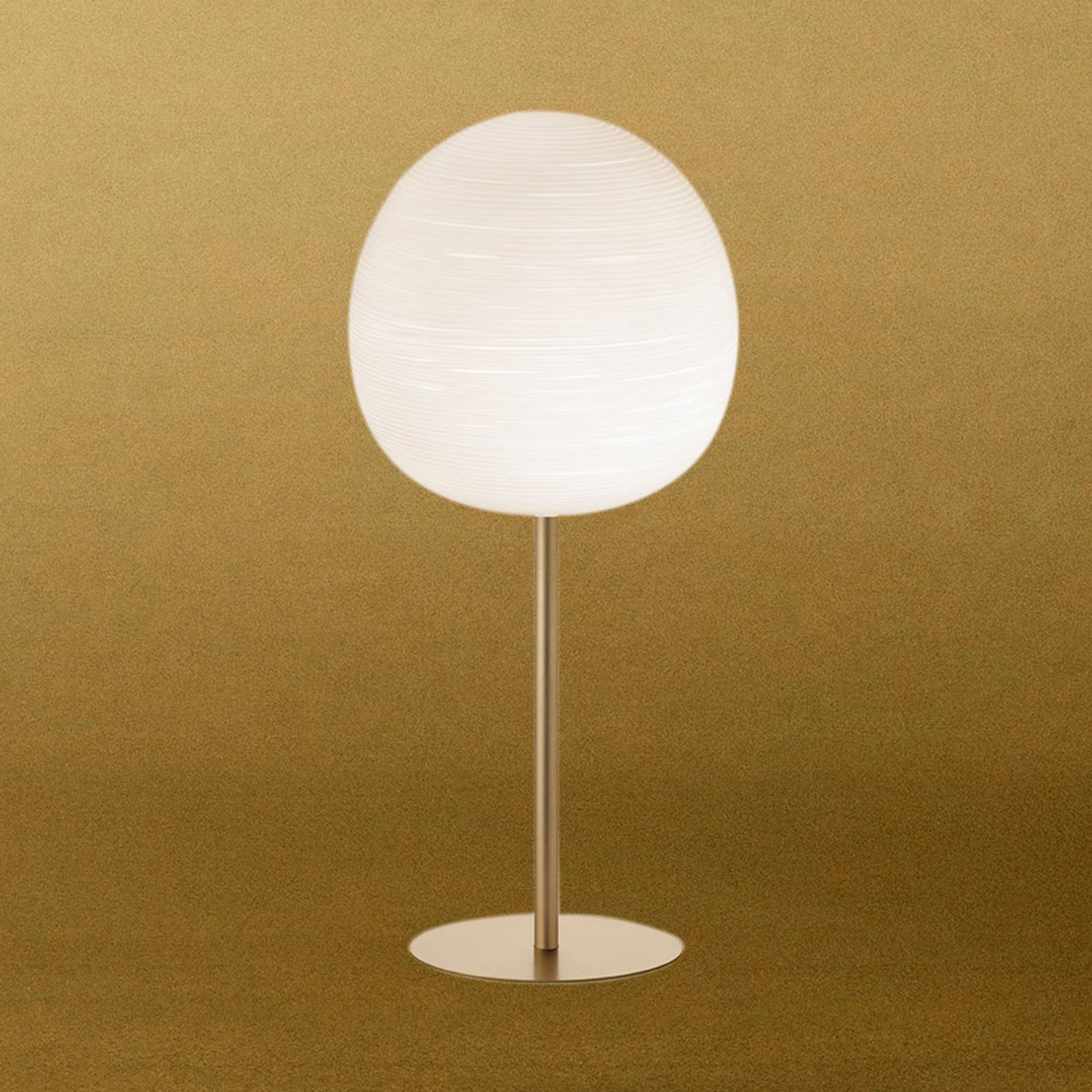 Foscarini Rituals XL alta Tischleuchte, gold von Foscarini