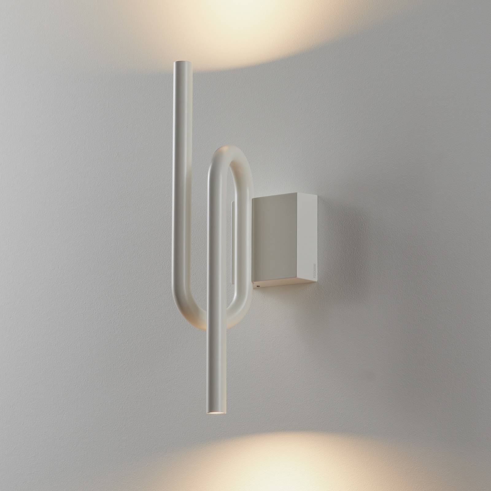 Foscarini Tobia LED-Wandleuchte weiß von Foscarini