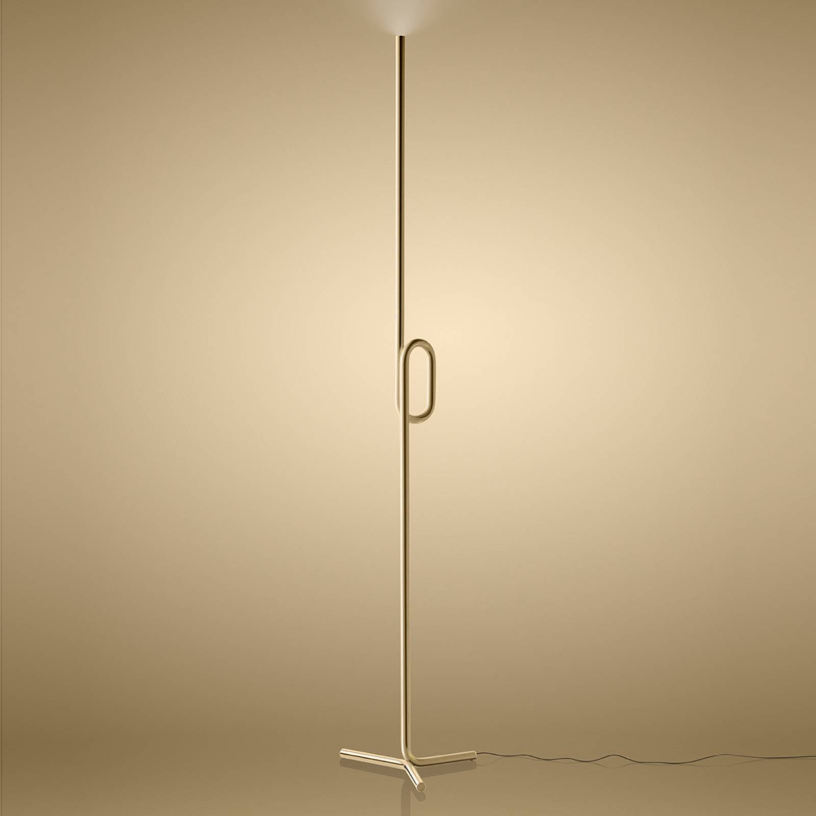 Foscarini Tobia terra LED-Stehleuchte, gold von Foscarini