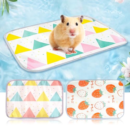 FOSDICK 2er-Pack Haustier Kühlmatte, Waschbares Kaninchen-Kühlkissen, 50x40cm Katzen Kühlbettchen Selbstkühlende Matte, Haustier Eismatte Sommer Hamster Kühlkissen, Kühlplatte für Kaninchen FOSDICK 2er-Pack Haustier Kühlmatte, Waschbares Kaninchen-Kühlkissen, 50x40cm Katzen Kühlbettchen Selbstkühlende Matte, Haustier Eismatte Sommer Hamster Kühlkissen, Kühlplatte für Kaninchen von FOSDICK