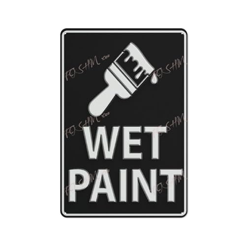 FOSHIN Retro-Blechschild mit Nasslackierung, für den Innen- und Außenbereich, 30,5 x 20,3 cm, Acryl1 FOSHIN Retro-Blechschild mit Nasslackierung, für den Innen- und Außenbereich, 30,5 x 20,3 cm, Acryl1 von FOSHIN