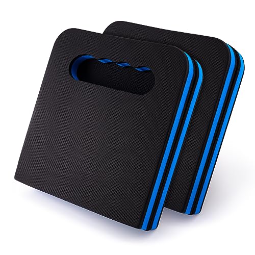 FOSHIO 2Stück Kniepolster Kniekissen klappbar Sitzkissen Mehrzweckkissen Ideal für Arbeiten in Gärten, Häusern und Werkstätten Knie-Matte, Sitz-Unterlage, Blau-50.5 * 23 * 3CM FOSHIO 2Stück Kniepolster Kniekissen klappbar Sitzkissen Mehrzweckkissen Ideal für Arbeiten in Gärten, Häusern und Werkstätten Knie-Matte, Sitz-Unterlage, Blau-50.5 * 23 * 3CM von FOSHIO