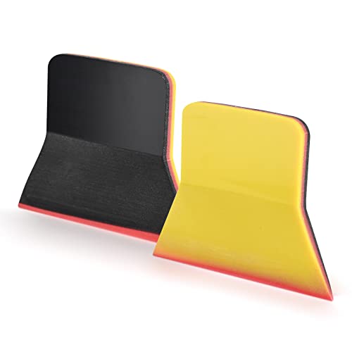 FOSHIO 2Stück Rakel Set Silikon Rakel PPF Soft Gummi Rakel Fensterabzieher für Autofolie Installation Auto Folieren Folienrakel Spezialrakel Für Fensterfolien FOSHIO 2Stück Rakel Set Silikon Rakel PPF Soft Gummi Rakel Fensterabzieher für Autofolie Installation Auto Folieren Folienrakel Spezialrakel Für Fensterfolien von FOSHIO