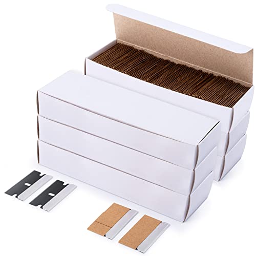 FOSHIO 600pcs Schaber ErsatzKlinge Kohlenstoffstahl Metall Schaber ErsatzKlinge Sicherheit Scraper Glue Knife Glas Sauberer Replacement Blade Auto Etikettenentferner FOSHIO 600pcs Schaber ErsatzKlinge Kohlenstoffstahl Metall Schaber ErsatzKlinge Sicherheit Scraper Glue Knife Glas Sauberer Replacement Blade Auto Etikettenentferner von FOSHIO