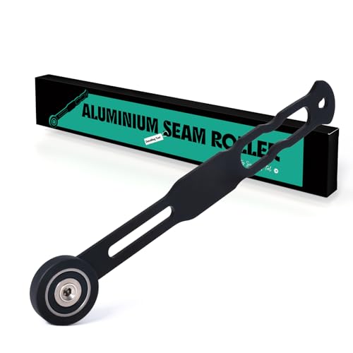 FOSHIO Andrückrolle Tapete Rollen Möbelaufkleberroller,Metall Aluminium Rolle,TapeteWerkzeug,Schallschutz Andruckrolle,Drucken Nahtroller,Tapetenroller Auto Rad Andrückwalze von FOSHIO