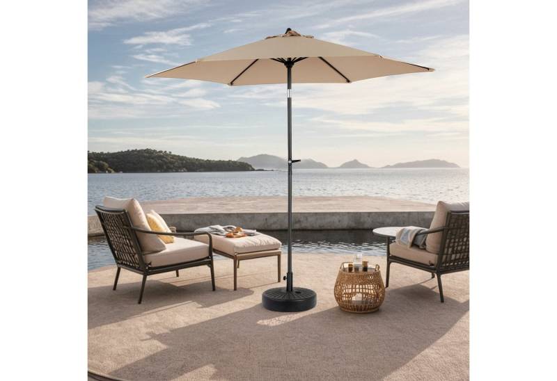FOSMET Sonnenschirm 14.8 Ft Double Sided Outdoor Umbrella Rectangular Large with Crank von FOSMET