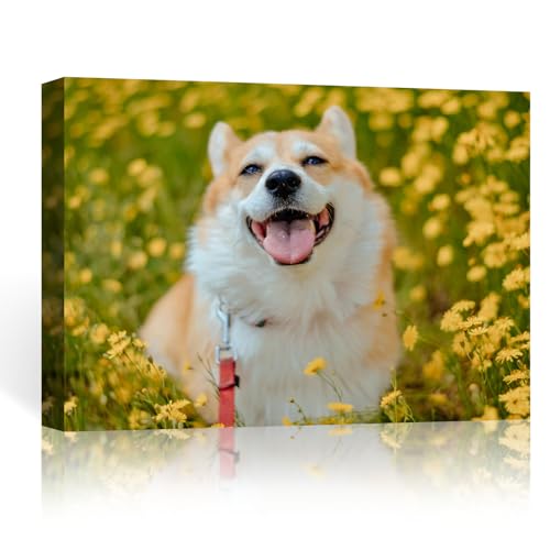 FOSOQIB Foto auf Leinwand - Leinwand Personalisiertes Foto, Hochauflösende Druckqualität, für Vatertag und Muttertag, Größe 20x15 cm von FOSOQIB