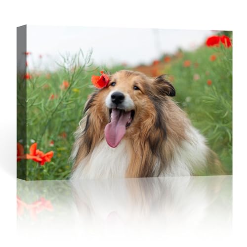 FOSOQIB Foto auf Leinwand - Leinwand Personalisiertes Foto, Hochauflösende Druckqualität, für Vatertag und Muttertag, Größe 50x40 cm von FOSOQIB