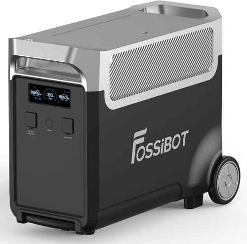 FOSSiBOT FB3840 LiFePO4 Zusatzakku, Kapazität von 3840 Wh, erweiterbar auf bis zu 11520 Wh Powerstation, Schnellladung, Zusatzakku für zu Hause, Notstromversorgung, Campingausflüge Reisen FOSSiBOT FB3840 LiFePO4 Zusatzakku, Kapazität von 3840 Wh, erweiterbar auf bis zu 11520 Wh Powerstation, Schnellladung, Zusatzakku für zu Hause, Notstromversorgung, Campingausflüge Reisen von FOSSiBOT