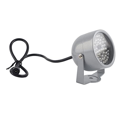 Nachtsichtkamera IR-Licht, 48 LED-Kamera-Illuminator, IP65 Wasserdicht für den Parkplatz des Haushaltssicherheitssystems von FOTABPYTI