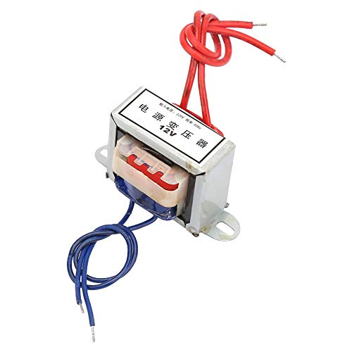 Single Power Transformator, AC 12V/24V Ausgangsspannung 3W Eingang 220V 50Hz Single Power Transformator(12V) von FOTABPYTI