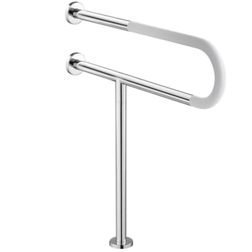 Rutschfester Haltegriff Aus Edelstahl for Die Toilette, An Der Wand Montierte Sicherheitsrahmen for Toiletten Mit Griffen, Stützgeländer for Behinderte for Ältere Senioren von FOTOEV