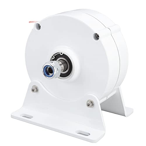 Drehstromgenerator, DIY 6000W 12V 24V 48V Gearless Permanentmagnet Low Speed ​​750 U/min Aluminiumlegierung H-Klasse Isolierung Energiesparender Wechselstromgenerator für Vertikale(12V) von FOUF