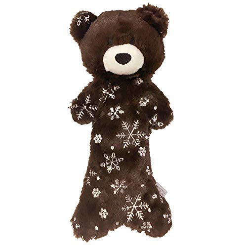 FouFou Dog 87142 Metallic Frost Stuffless Crinkle - Bear Hundespielzeug, 300 g von FouFou Dog