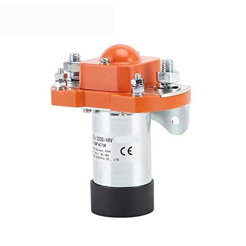 FOUNCY DC Schütz 200A 1NC 12V 24V 48V 60V 72V TBZJ-200D für die Steuerung von Ein-/Ausschalten der Kommunikationsnetzteil 1 stücke (Color : DC24V 1NC) von FOUNCY