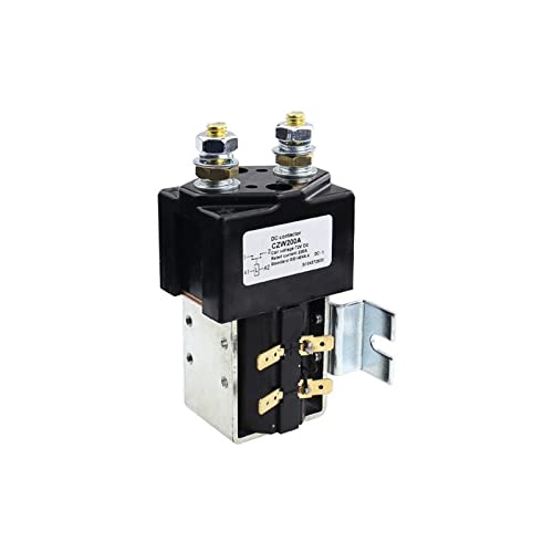 FOUNCY SW180 CZW200 DC-Kontakt 12V 24V 36V 48V 60V 72V 200A 1PC (Color : DC24V 1NO) von FOUNCY