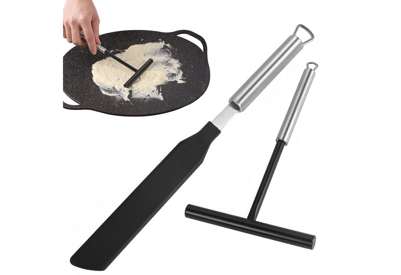 FOUORTUNATE-BEE Crepes Verteiler Crepes Verteiler Und Spatel, Teigverteiler Wender Für Crêpes Maker FOUORTUNATE-BEE Crepes Verteiler Crepes Verteiler Und Spatel, Teigverteiler Wender Für Crêpes Maker von FOUORTUNATE-BEE