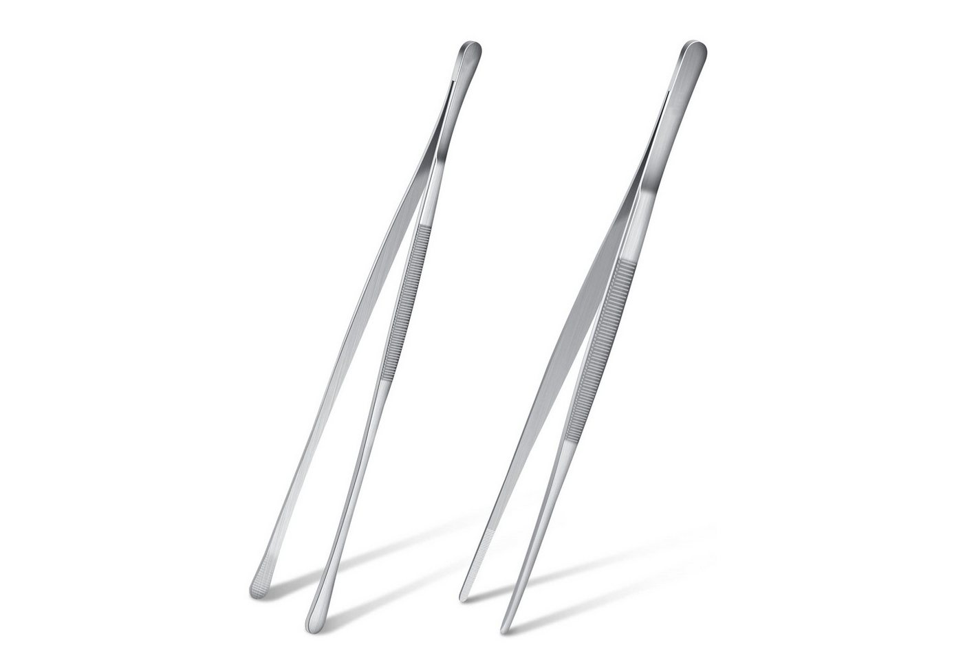 FOUORTUNATE-BEE Grillzange 2er Set Grillzange Edelstahl Lang 30CM Kitchen Kochpinzette, für Kochen Grillen und Backen FOUORTUNATE-BEE Grillzange 2er Set Grillzange Edelstahl Lang 30CM Kitchen Kochpinzette, für Kochen Grillen und Backen von FOUORTUNATE-BEE