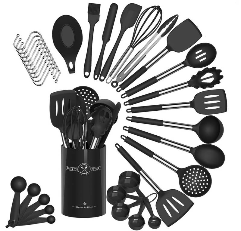 FOUORTUNATE-BEE Kochbesteck-Set 25 Stücke Küchen Kochutensilien Set (25-tlg) von FOUORTUNATE-BEE