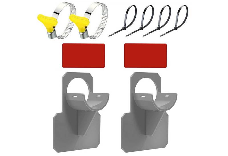 FOUORTUNATE-BEE Schlauchhalterung 2 Stück Pool Schlauchhalter,Schwimmbad Rohrhalterung, (Pool Schlauch Zubehör mit Anti-Durchstichen, Anti-Reißen, Anti-Strain, (30–37 mm) von FOUORTUNATE-BEE