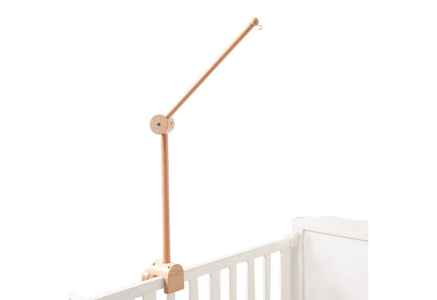 FOUORTUNATE-BEE Wickeltisch Mobile Halterung Holz für Babybett (Mobile Halterung Wickeltisch für Kinderzimmer-Dekoration, Angepasst Mobile Halter Gestell Stange für Aufhängung Windspiele Bettglocke, Baby Bett Spielzeuge) FOUORTUNATE-BEE Wickeltisch Mobile Halterung Holz für Babybett (Mobile Halterung Wickeltisch für Kinderzimmer-Dekoration, Angepasst Mobile Halter Gestell Stange für Aufhängung Windspiele Bettglocke, Baby Bett Spielzeuge) von FOUORTUNATE-BEE