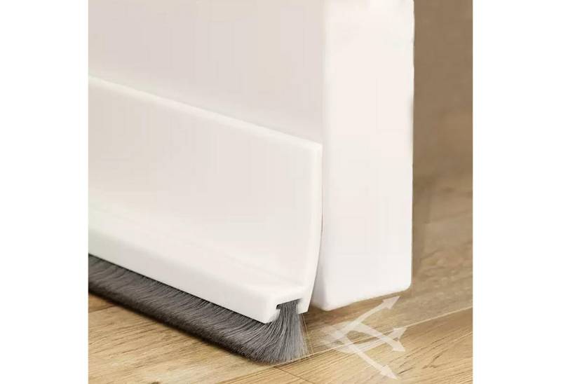 FOUORTUNATE-BEE Zugluftstopper 100cm Zugluftstopper Weiß Dichtungsband für Türen, Bodenabdichtung mit Bürste Selbstklebende Tür Türdichtung, Türdichtung Türbürste Abdeckleisten Bürstendichtung Dichtung FOUORTUNATE-BEE Zugluftstopper 100cm Zugluftstopper Weiß Dichtungsband für Türen, Bodenabdichtung mit Bürste Selbstklebende Tür Türdichtung, Türdichtung Türbürste Abdeckleisten Bürstendichtung Dichtung von FOUORTUNATE-BEE