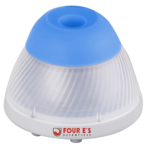 FOUR E'S SCIENTIFIC Mini Vortex Mixer Farbmischer Labor Vortex Schüttler Acryl Farbmischer Touch Mode Φ5.5mm Orbit 5000UpM 50mL für Laborteströhrchen Acrylflasche Hobby-Arbeitsplatzes von FOUR E'S SCIENTIFIC