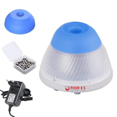 FOUR E'S SCIENTIFIC Mini Vortex Mixer Farbmischer Labor Vortex Schüttler Acryl Farbmischer Touch Mode Φ5.5mm Orbit 5000UpM 50mL FOUR E'S SCIENTIFIC Mini Vortex Mixer Farbmischer Labor Vortex Schüttler Acryl Farbmischer Touch Mode Φ5.5mm Orbit 5000UpM 50mL von FOUR E'S SCIENTIFIC
