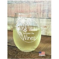 Laser Geätztes Stammloses Weinglas, Gärtnergeschenk, Hergestellt in Den Usa Laser Geätztes Stammloses Weinglas, Gärtnergeschenk, Hergestellt in Den Usa von FOURSEASONLASERGIFTS