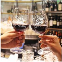 Neue Hausbesitzer-Weingläser, Abschlussgeschenk Des Maklers, Personalisierte Geätztes Glas-Set von FOURSEASONLASERGIFTS