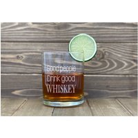 Personalisierte Geätzte Whiskygläser Set, Ruhestand Geschenk von FOURSEASONLASERGIFTS