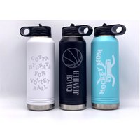 Personalisierte Gravierte 32 Unzen Wasserflasche, Sportflasche, Flasche, Thermoflasche, Hydroflasche, Isolierflasche, Heiß Kalt Polarkamel von FOURSEASONLASERGIFTS