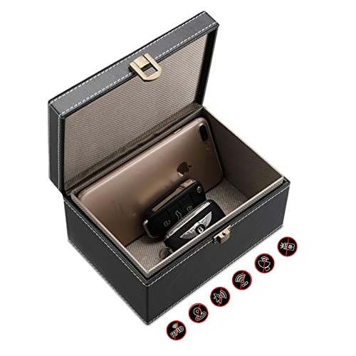 Keyless go Schutz Autoschlüssel Box, Faraday Box Schutz Kasten zum Auto Schlüssel Telefone RFID Schlüssel Box Schlüssel Aufbewahrung Autoschlüssel Schutz Keyless Autos Sicherheit Anti Der Diebstahl von FOVNOT