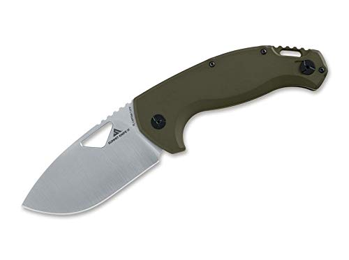 FOX-Knives Unisex – Erwachsene EL Capitan Alu Green Messer, Grün, 22,5 cm von Fox Knives
