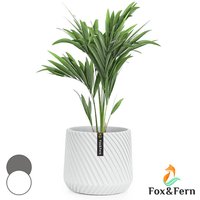 Fox&fern - Blumentopf, Übertopf Groß, uv- und Frostbeständige Blumentöpfe, Blumentopf für Innen und Außen, Übertöpfe für Zimmerpflanzen, Übertopf mit von FOX & FERN