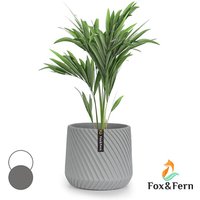 Fox&fern - Blumentopf, Übertopf Groß, uv- und Frostbeständige Blumentöpfe, Blumentopf für Innen und Außen, Übertöpfe für Zimmerpflanzen, Übertopf mit von FOX & FERN