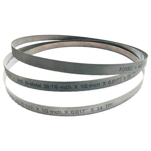 FOXBC Bandsägeblätter 733 x 13 x 0.45mm 24 ZpZ - M42 Metallbandsägeblatt Stahl FOXBC Bandsägeblätter 733 x 13 x 0.45mm 24 ZpZ - M42 Metallbandsägeblatt Stahl von FOXBC