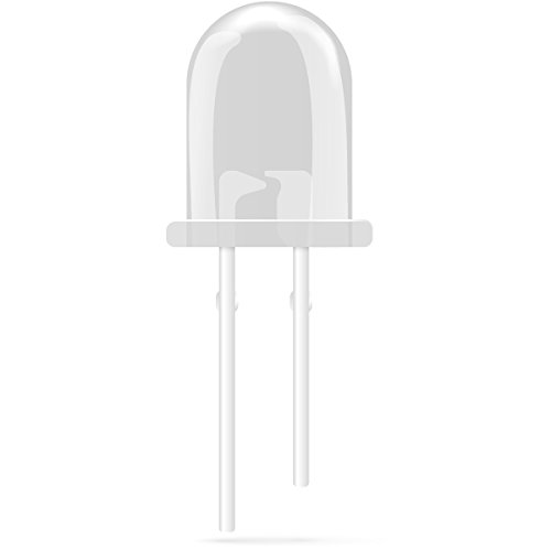 20 Stück baytronic 3mm LED Leuchtdioden weiß von FOXCUP