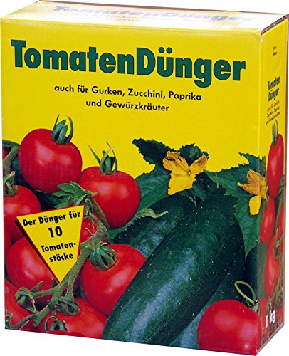 Tomatendünger 4x 1 kg = 4 kg Dünger Tomaten Tomate GPI von FOXCUP