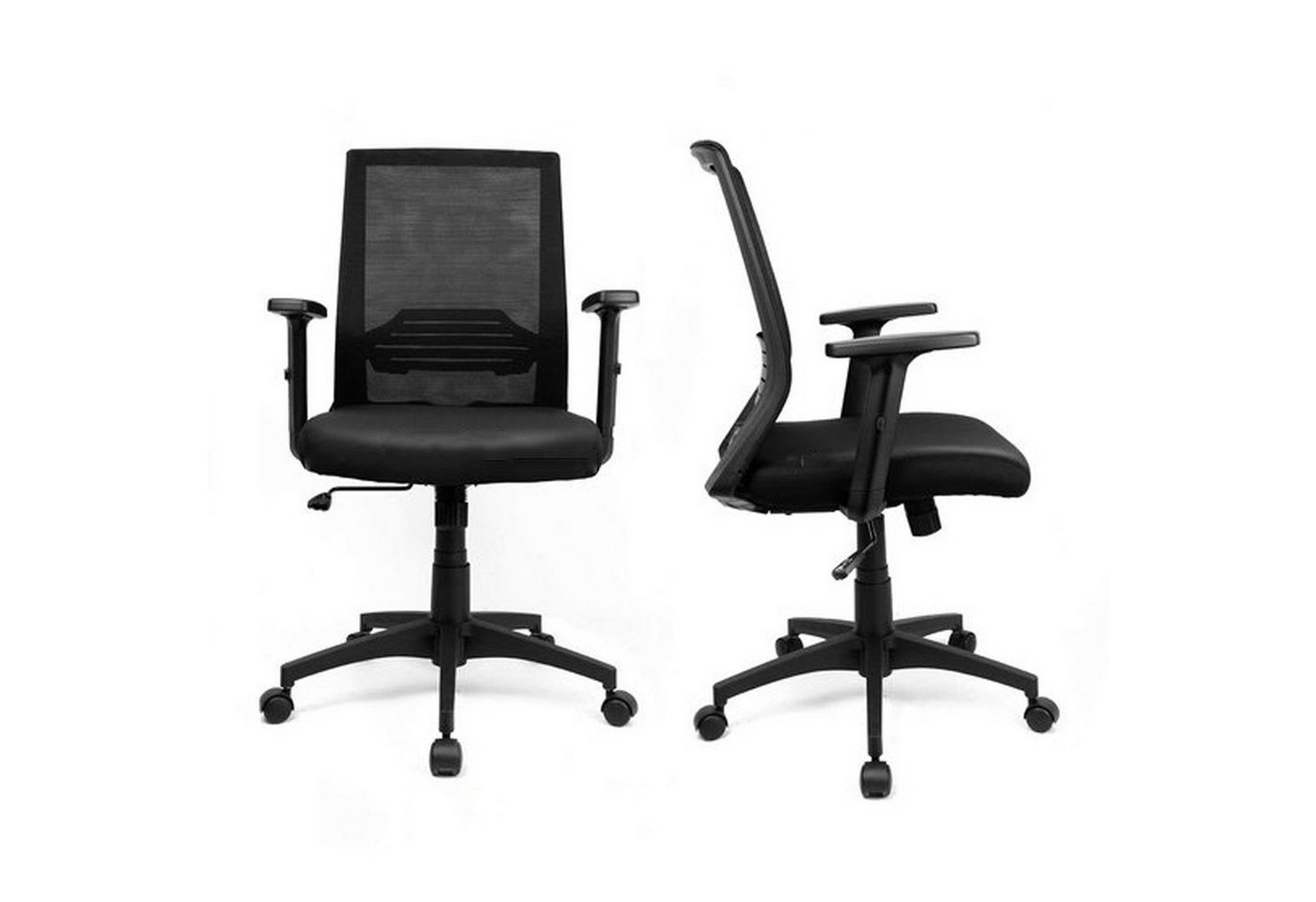 FOXSPORT Bürostuhl Ergonomischer Schreibtischstuhl (Computerstuhl, Office Chair, Bürostuhl mit Wippfunktion, Chefsessel mit Atmungsaktiver Netzstuhl), Wippfunktion bis 30°, belastbar bis 150 KG, voll verstellbar von FOXSPORT